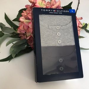 Tommy Hilfiger 2 pack Henley tank